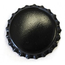 Bottle Caps - Black x 100